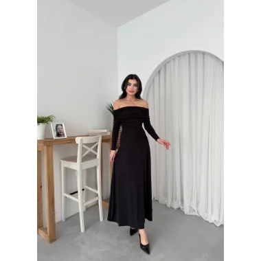 Uras Straplez Elbise