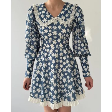 Vero Bebe Yaka Elbise