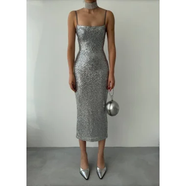 Woxo İp Askılı Elbise