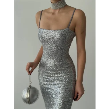 Woxo İp Askılı Elbise