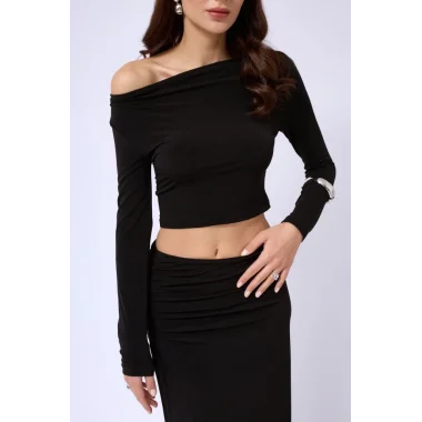 Yırtmaç Detay Maxi Etek