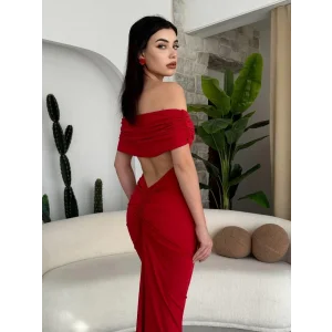 Athena Sırt DekolteliElbise