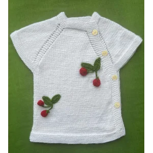 Ecemia El Örgüsü Bebek Hırka