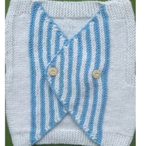 Ecemia El Örgüsü Bebek Yelek