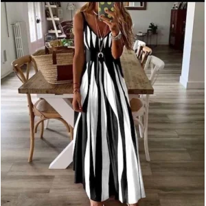 Kadın Suprem Kumaş Dijital Baskılı Elbise