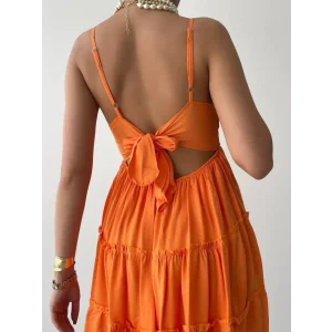 Nivel Göğsü Büzgülü Elbise