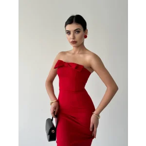 ÖNÜ KURDALELİ KAELM ELBİSE