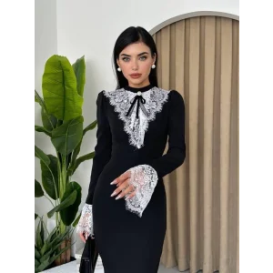 Royal Dantelli Elbise