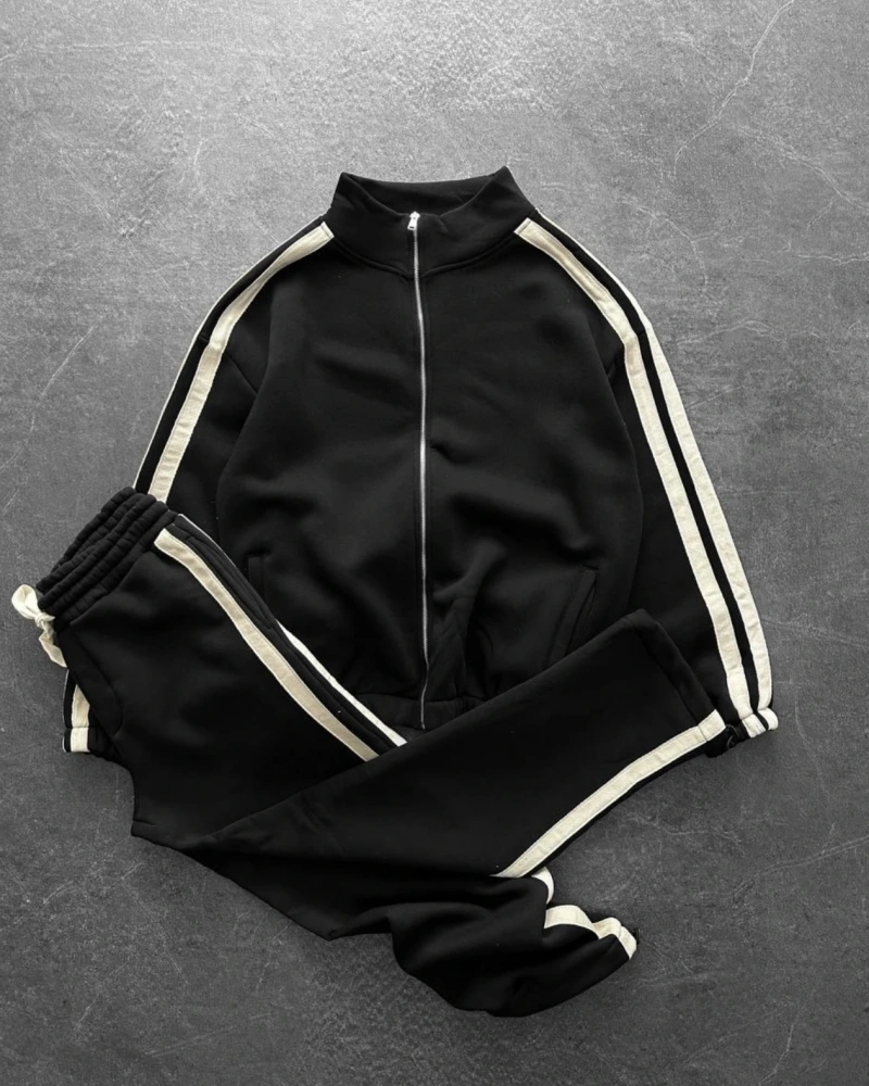 3 İplik Şardonlu Oversize Takım