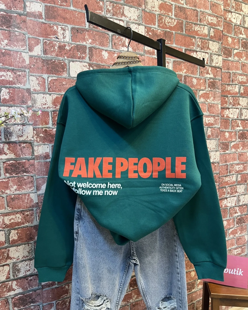 Sırt Detay Sweatshirt