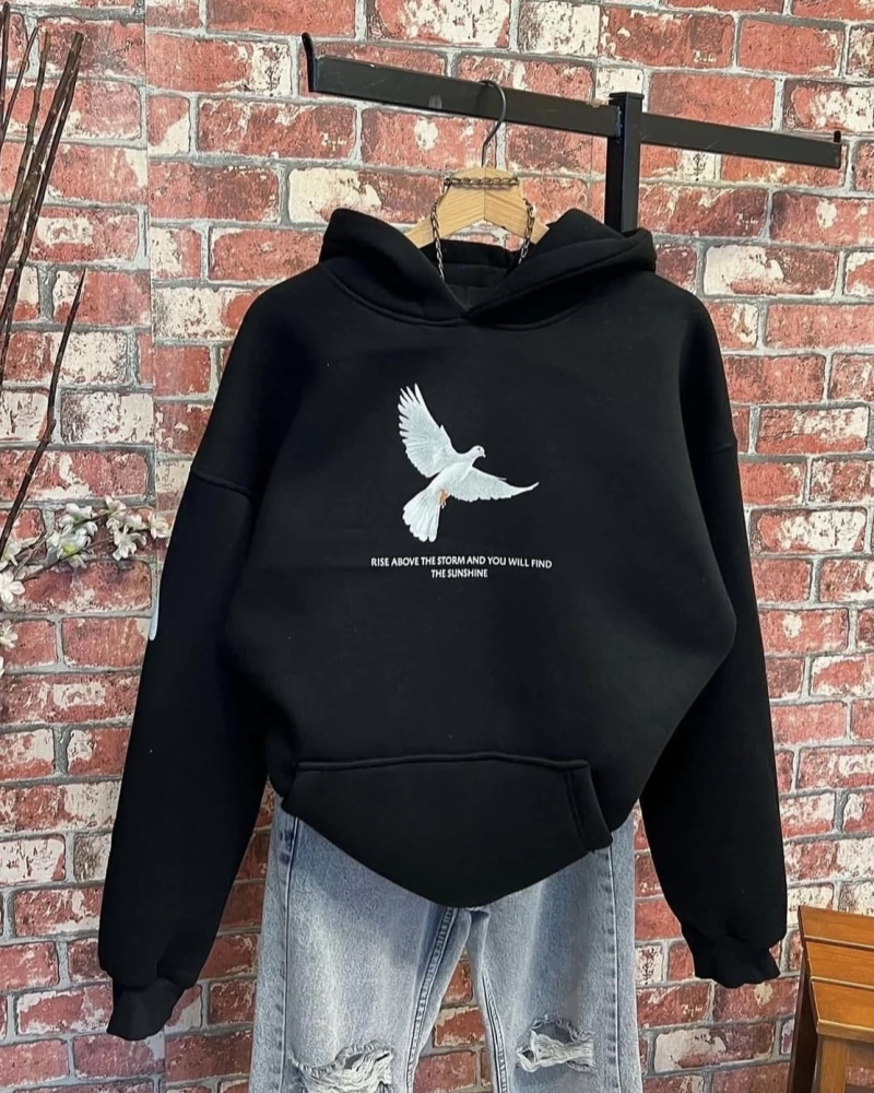 Sırt Detay Sweatshirt