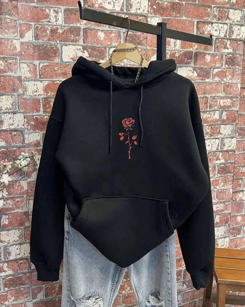 Sırt Detay Sweatshirt