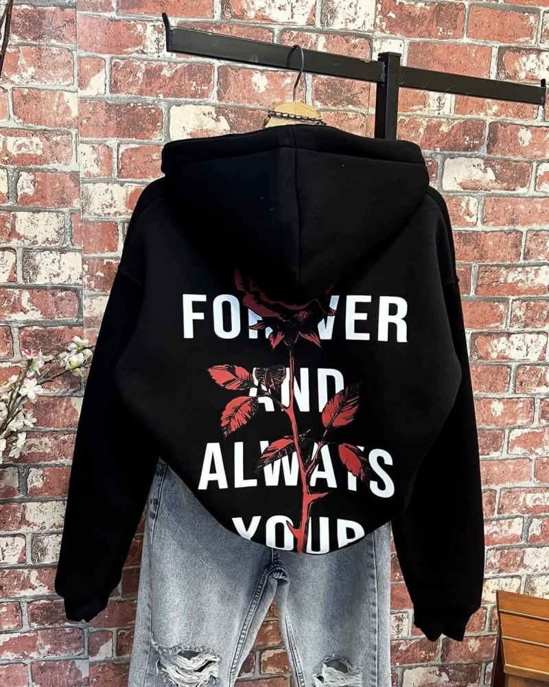 Sırt Detay Sweatshirt