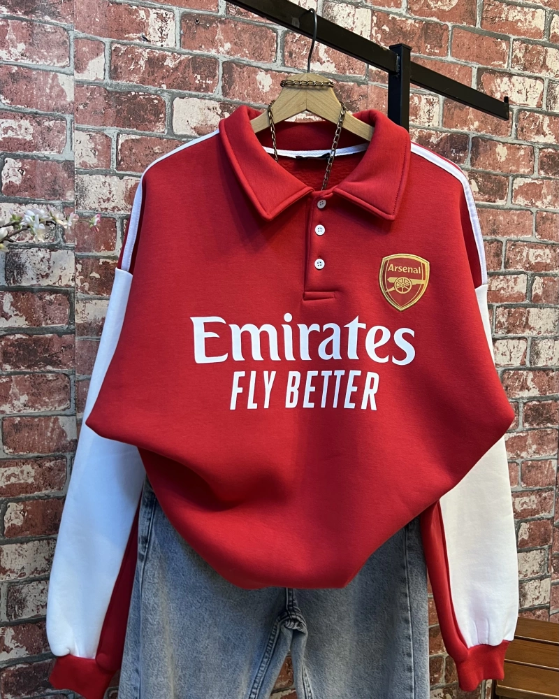 3 İplik Şardonlu Sweatshirt