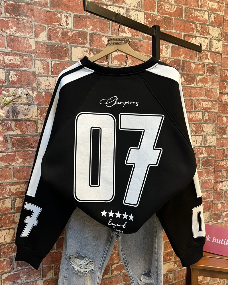 Sırt Detay Sweatshirt