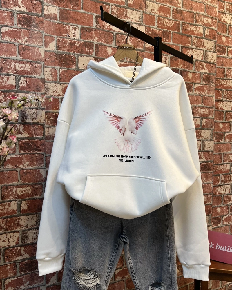 Sırt Detay Sweatshirt