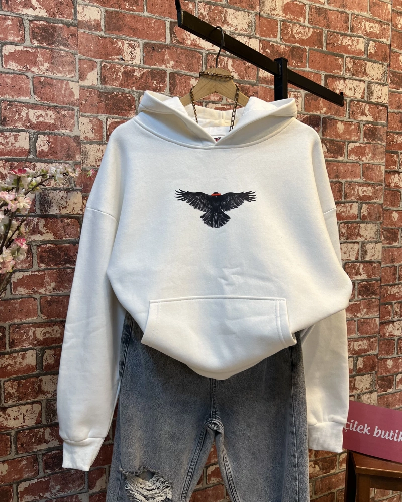Sırt Detay Sweatshirt
