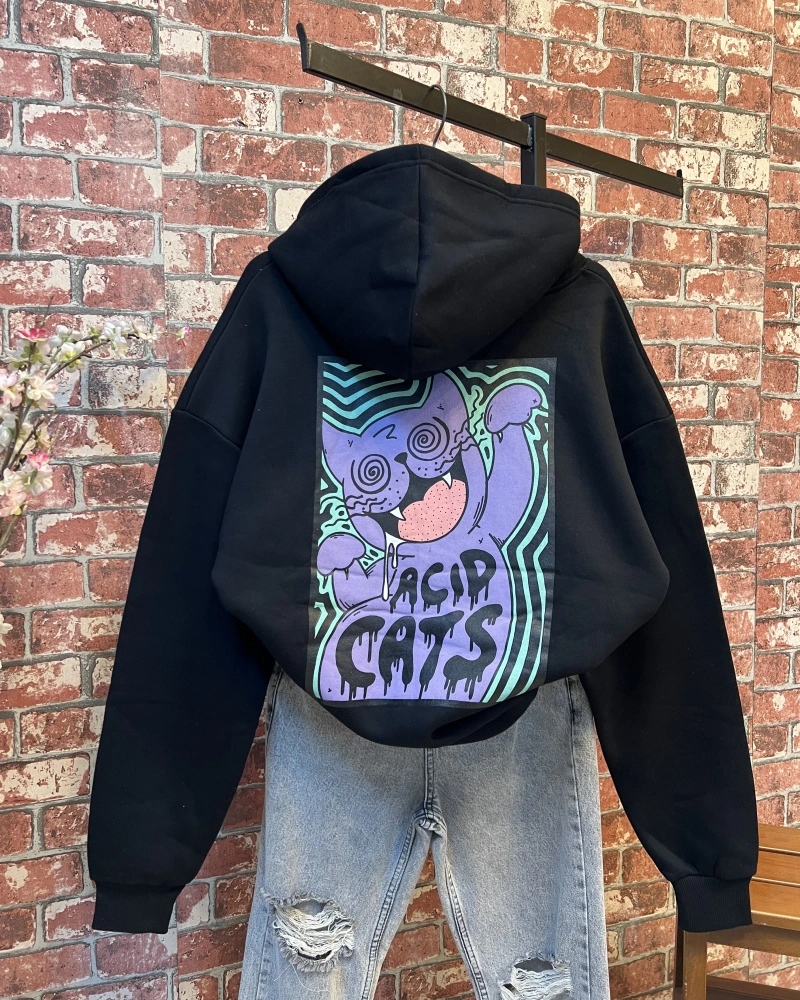 Sırt Detay Sweatshirt