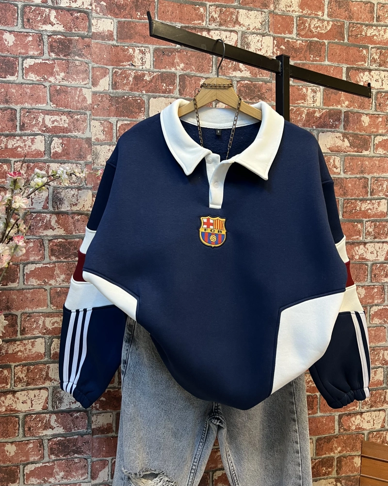 3 İplik Şardonlu Sweatshirt