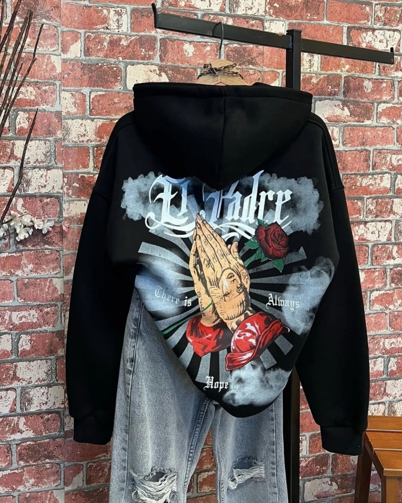 Sırt Detay Sweatshirt