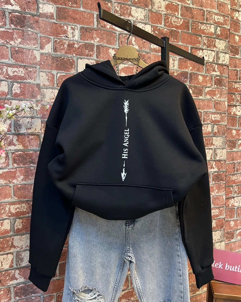 Sırt Detay Sweatshirt