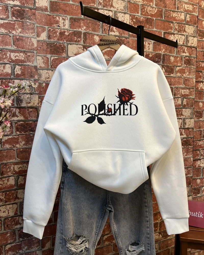3 İplik Şardonlu Sweatshirt