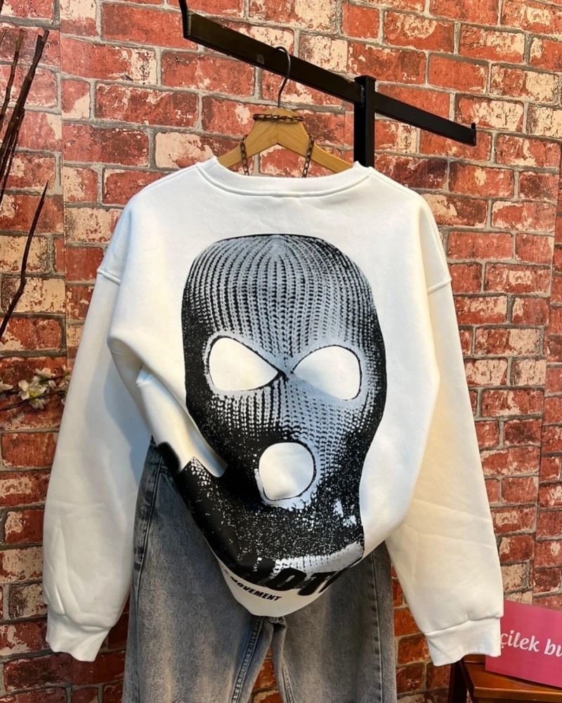 Sırt Detay Sweatshirt