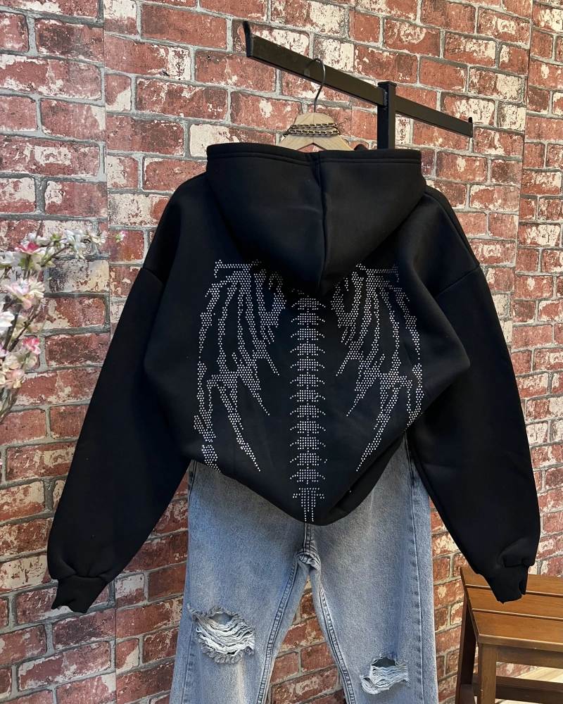 Sırt Detay Sweatshirt