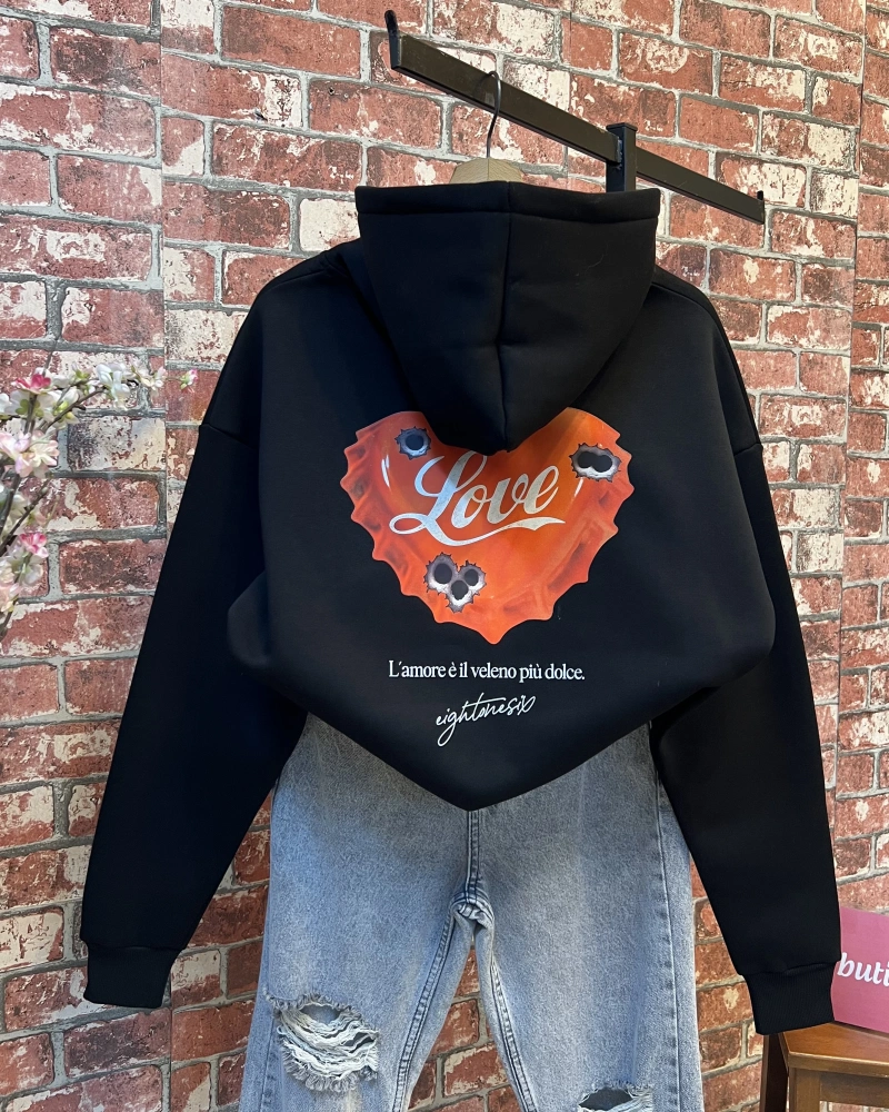 3 İplik Şardonlu Sweatshirt