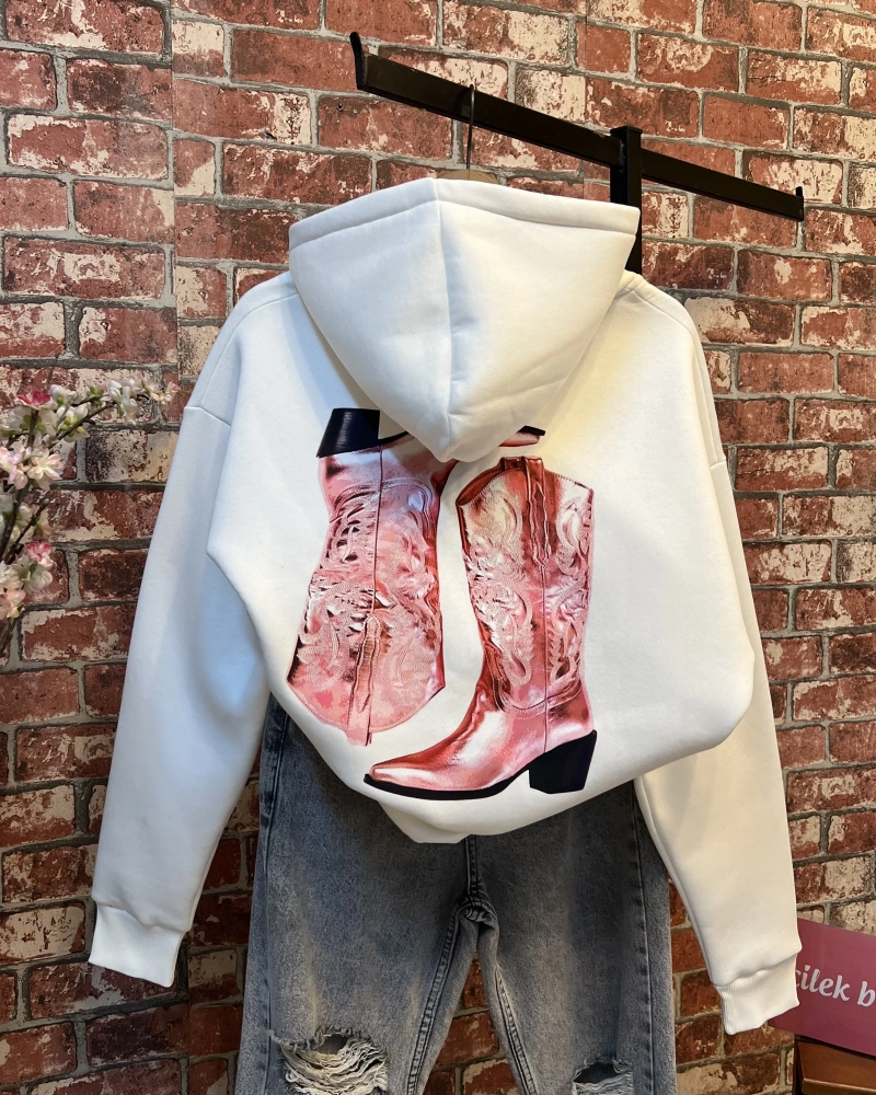 3 İplik Şardonlu Sweatshirt