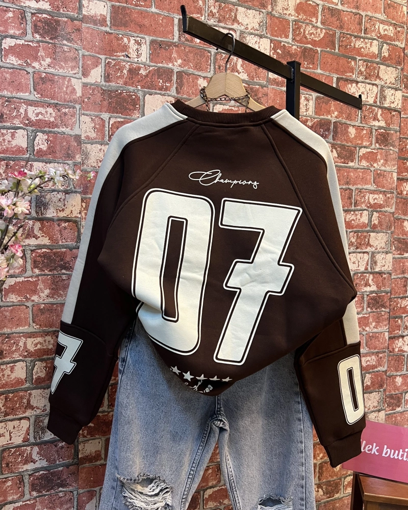 Sırt Detay Sweatshirt