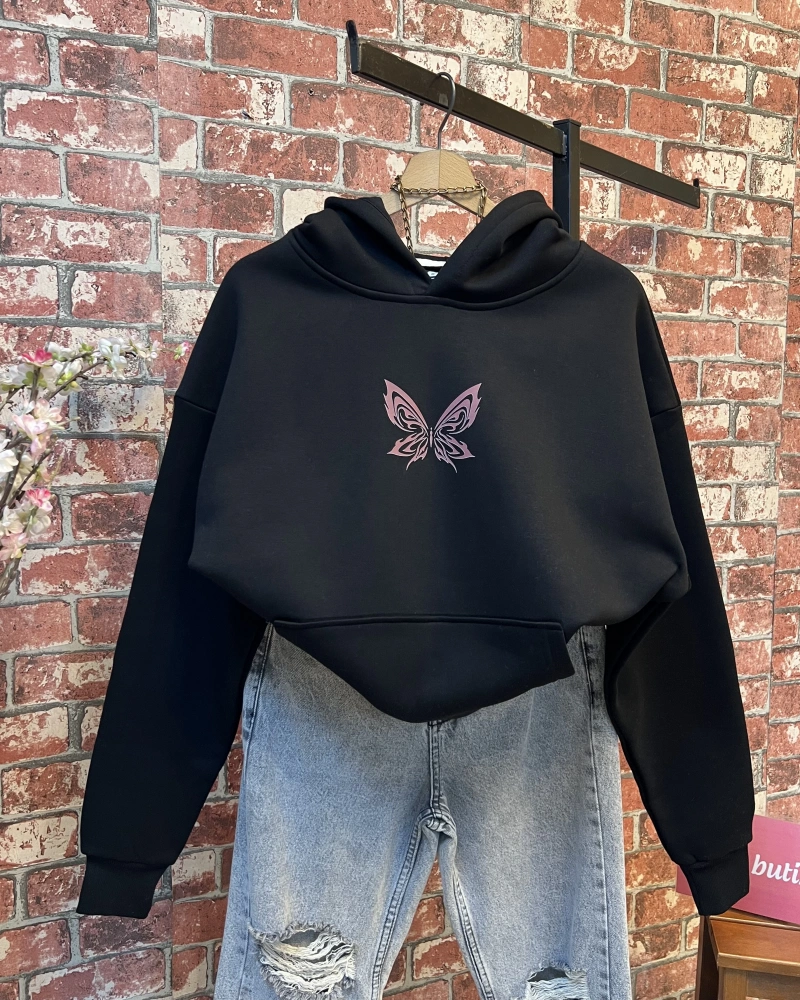 3 İplik Şardonlu Sweatshirt