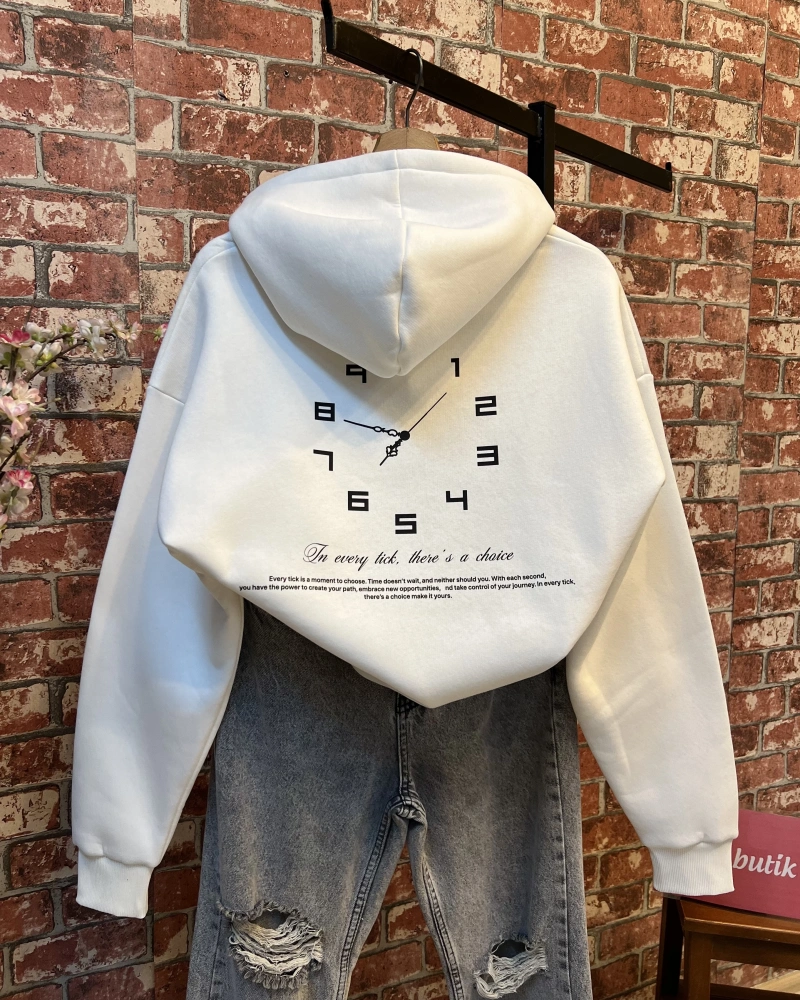 Sırt Detay Sweatshirt