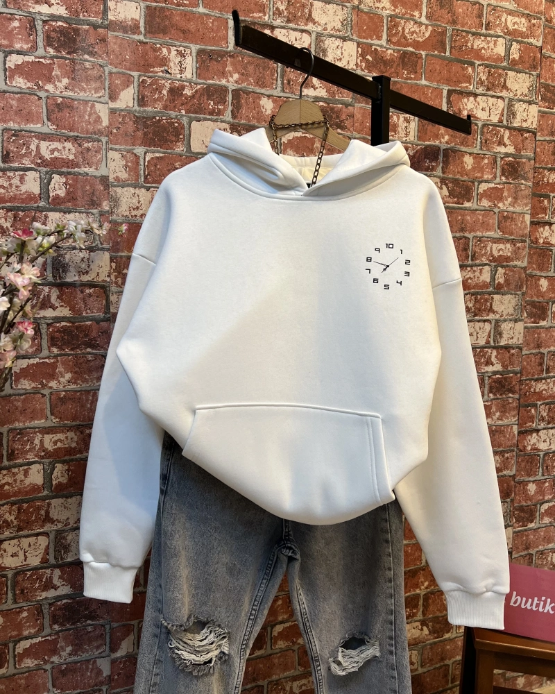 Sırt Detay Sweatshirt