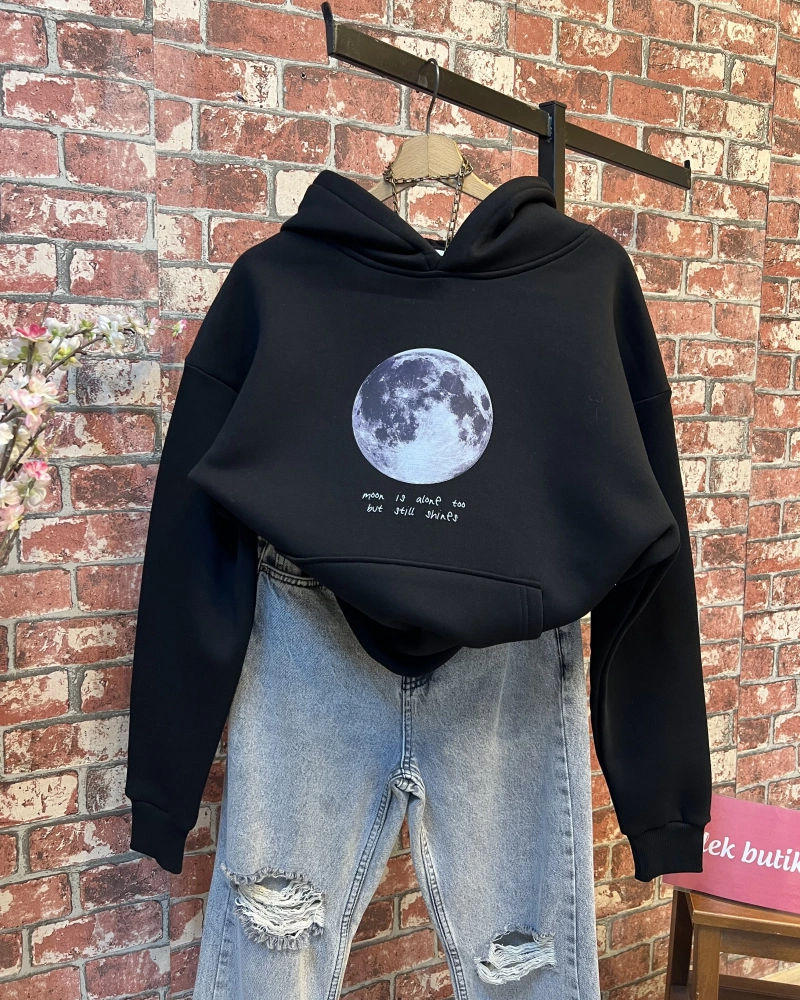 Sırt Detay Sweatshirt