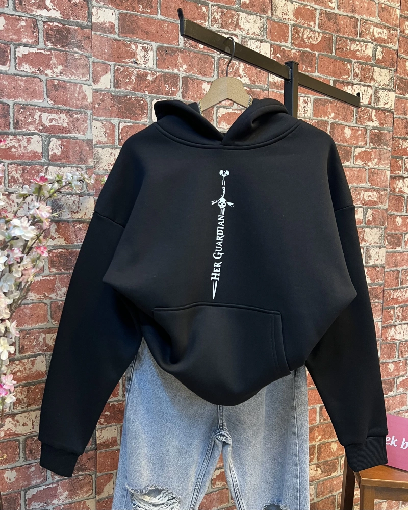 Sırt Detay Sweatshirt