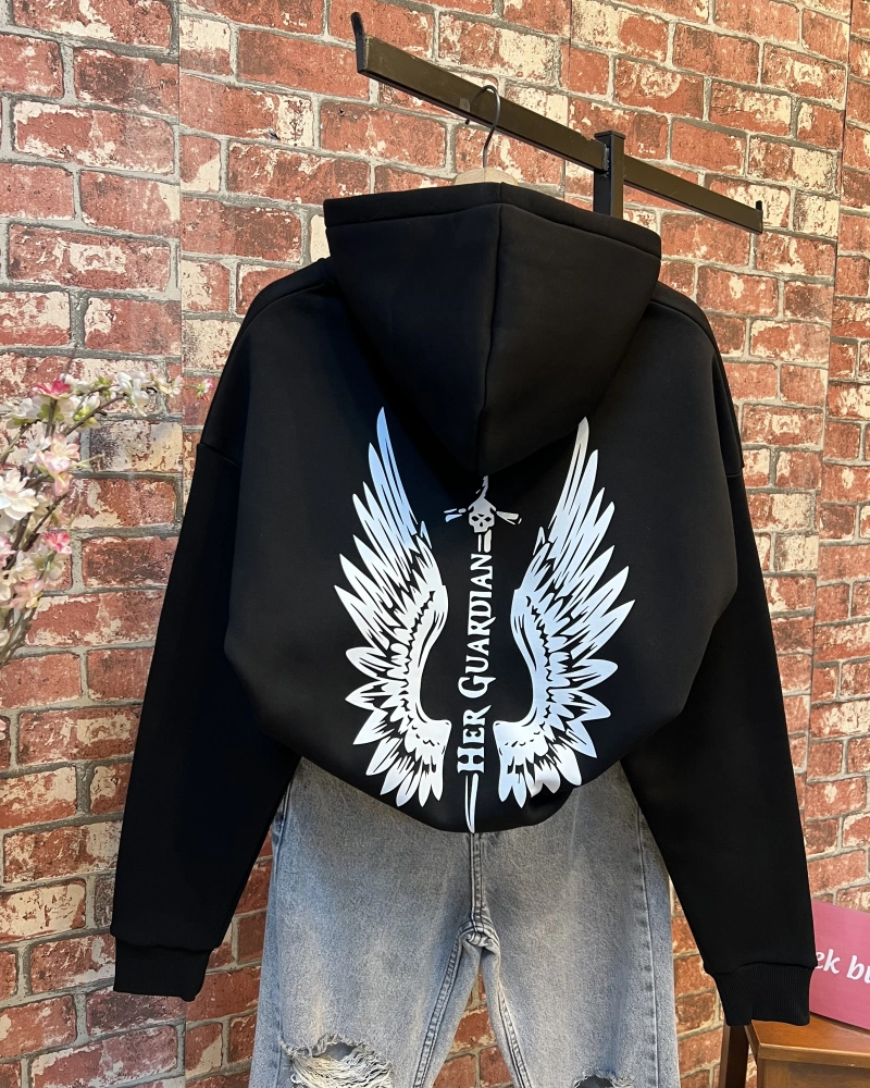 Sırt Detay Sweatshirt