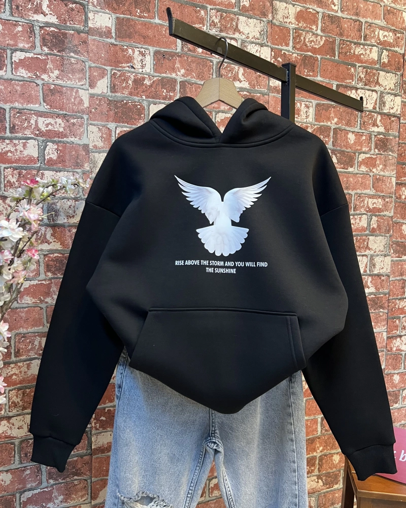 3 İplik Şardonlu Sweatshirt