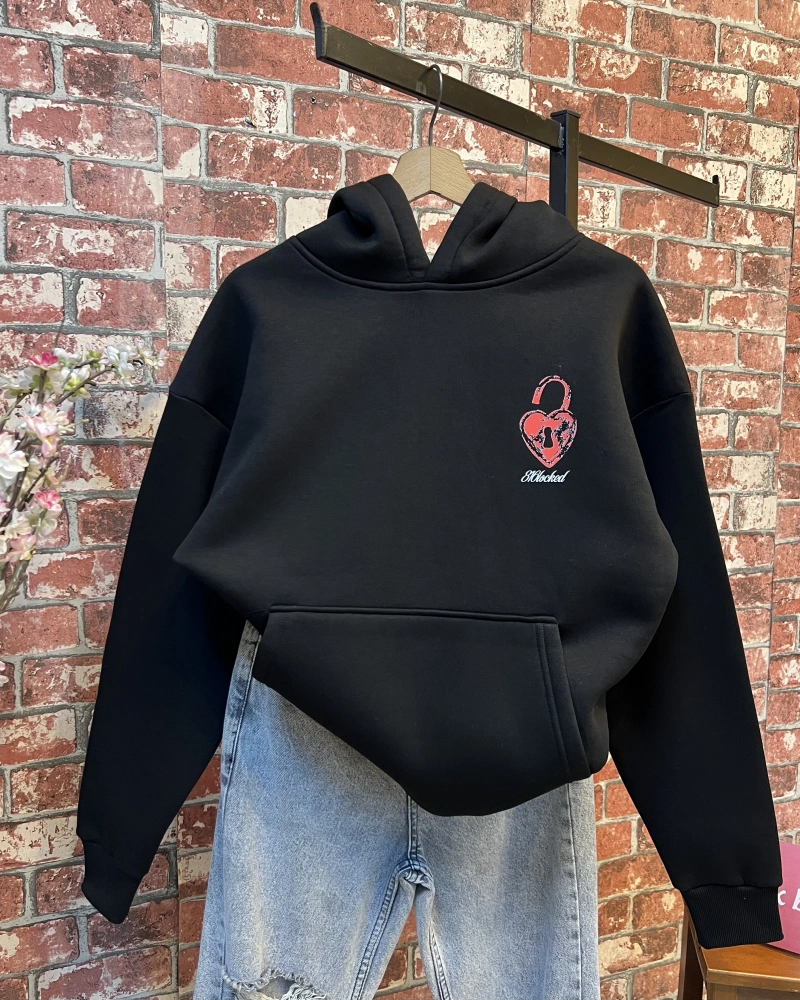 Sırt Detay Sweatshirt