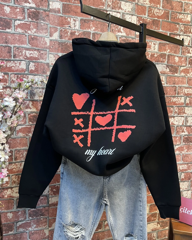 Sırt Detay Sweatshirt