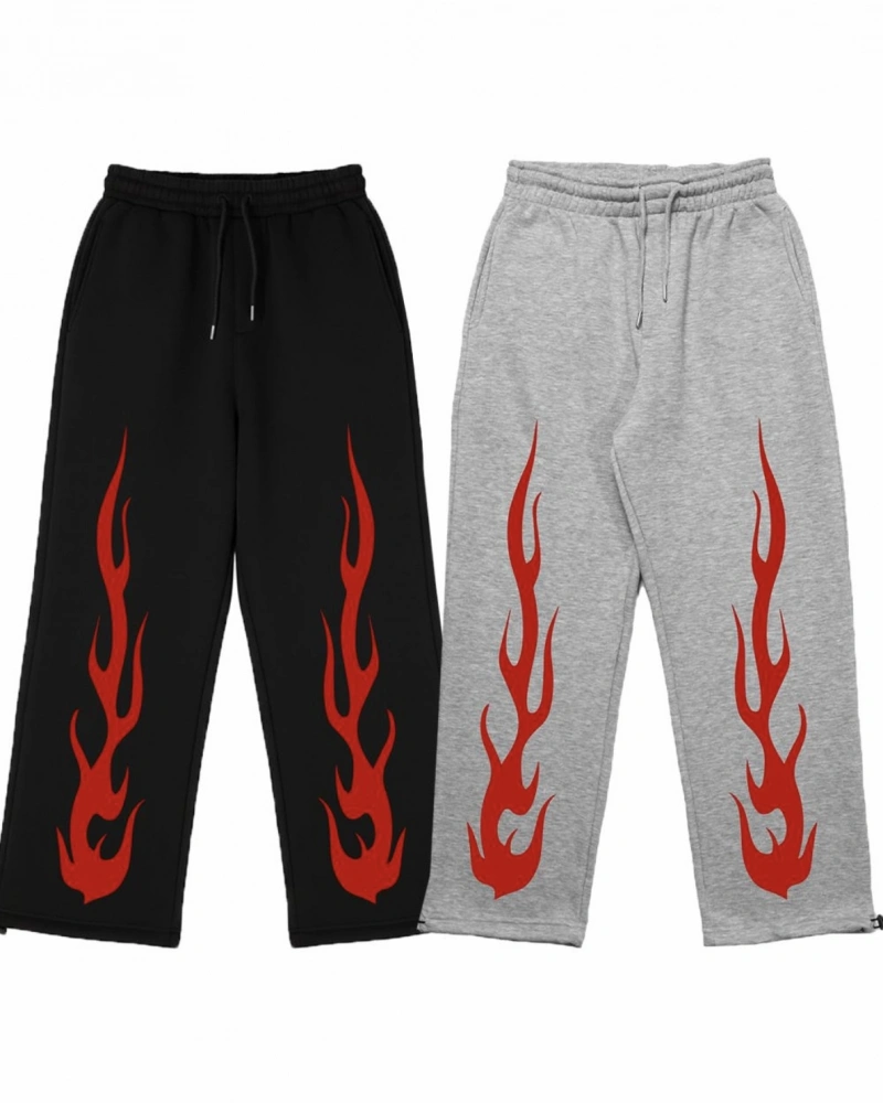 Unisex Kalıp Baskılı Eşofman Altı