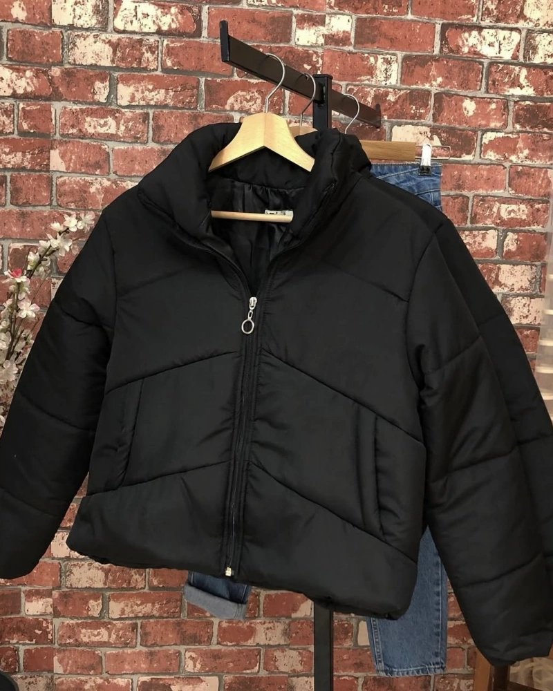 Yeni Sezon Kapşonlu Mont