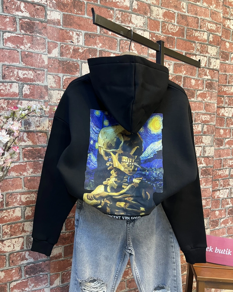 Sırt Detay Sweatshirt