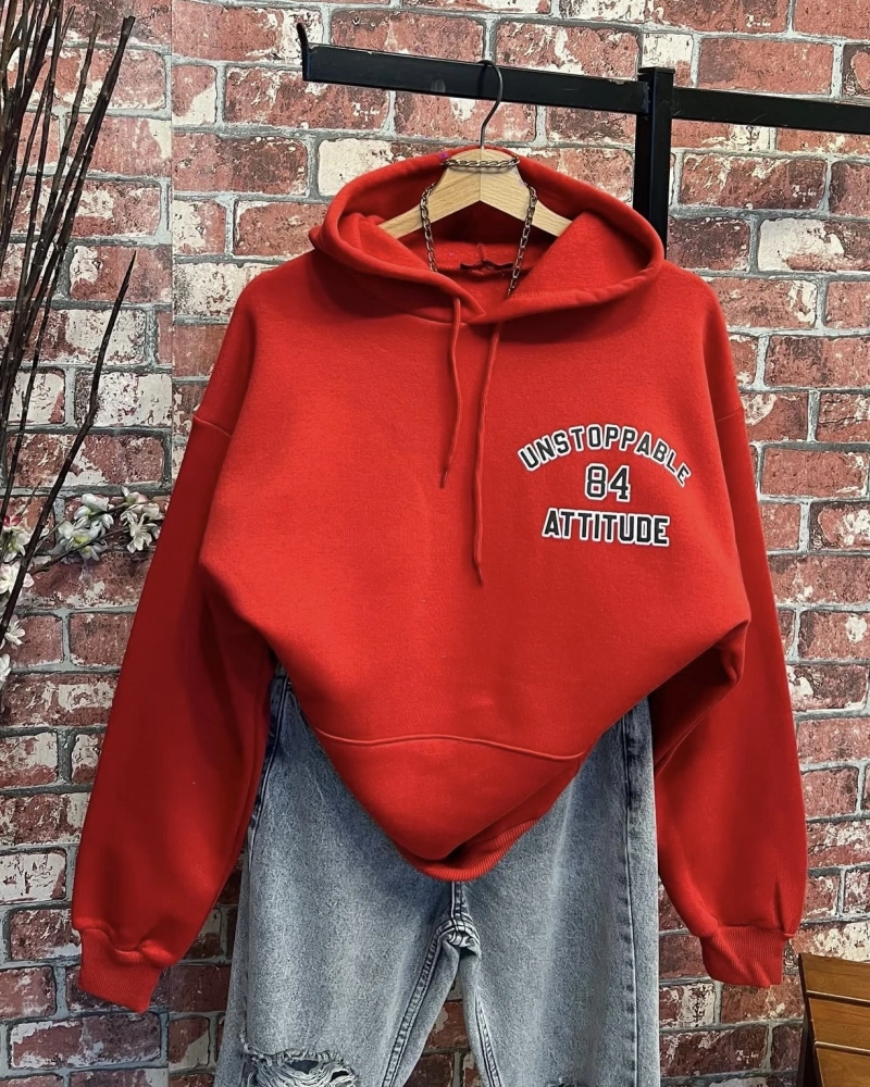 Sırt Detay Sweatshirt