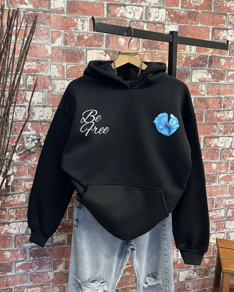 Sırt Detay Sweatshirt