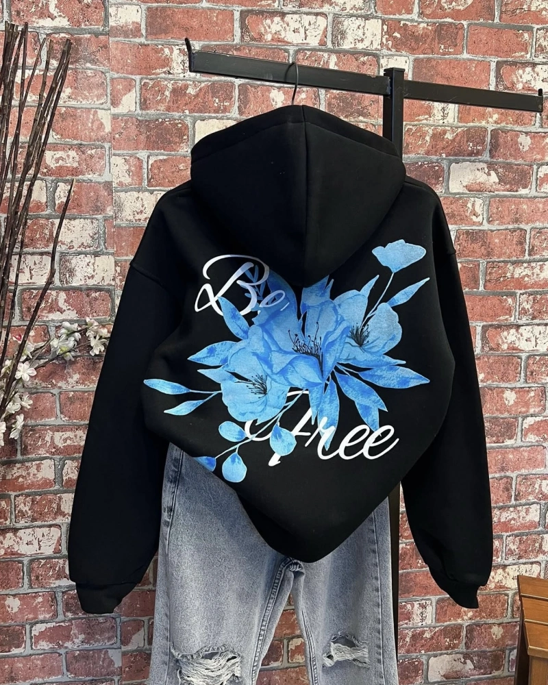 Sırt Detay Sweatshirt