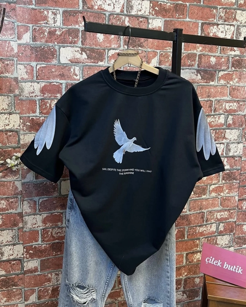 Sırt Detay Tshirt