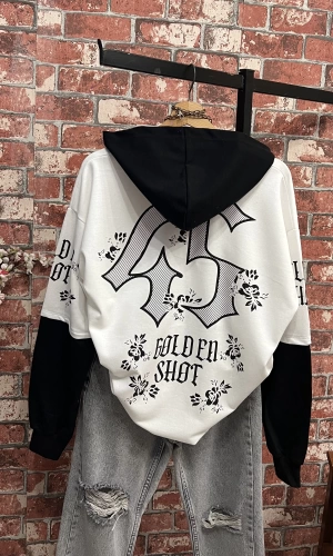 Sırt Detay Sweatshirt