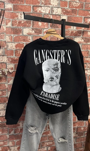 Sırt Detay Sweatshirt