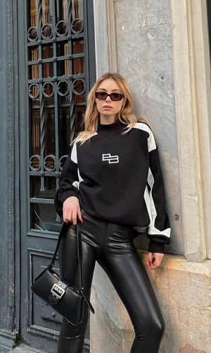 3 İplik Şardonlu Sweatshirt